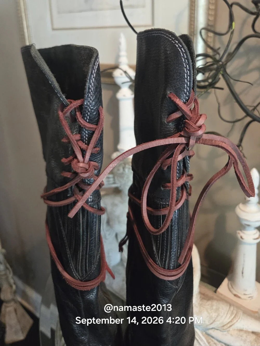 Freebird By Steven Brock Over The Knee Western Leather Boot Designer LROOM #815